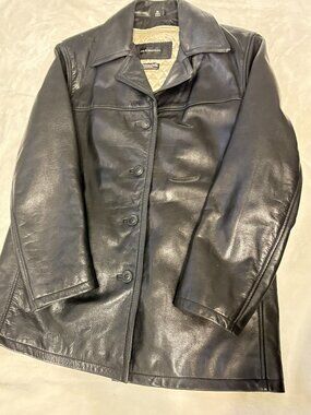 Jim and Marylou Womens Leather Jacket size Medium